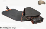 LEATHER SADDLEBAG S63 RETRO VINTARETRGE H-D SOFTAIL