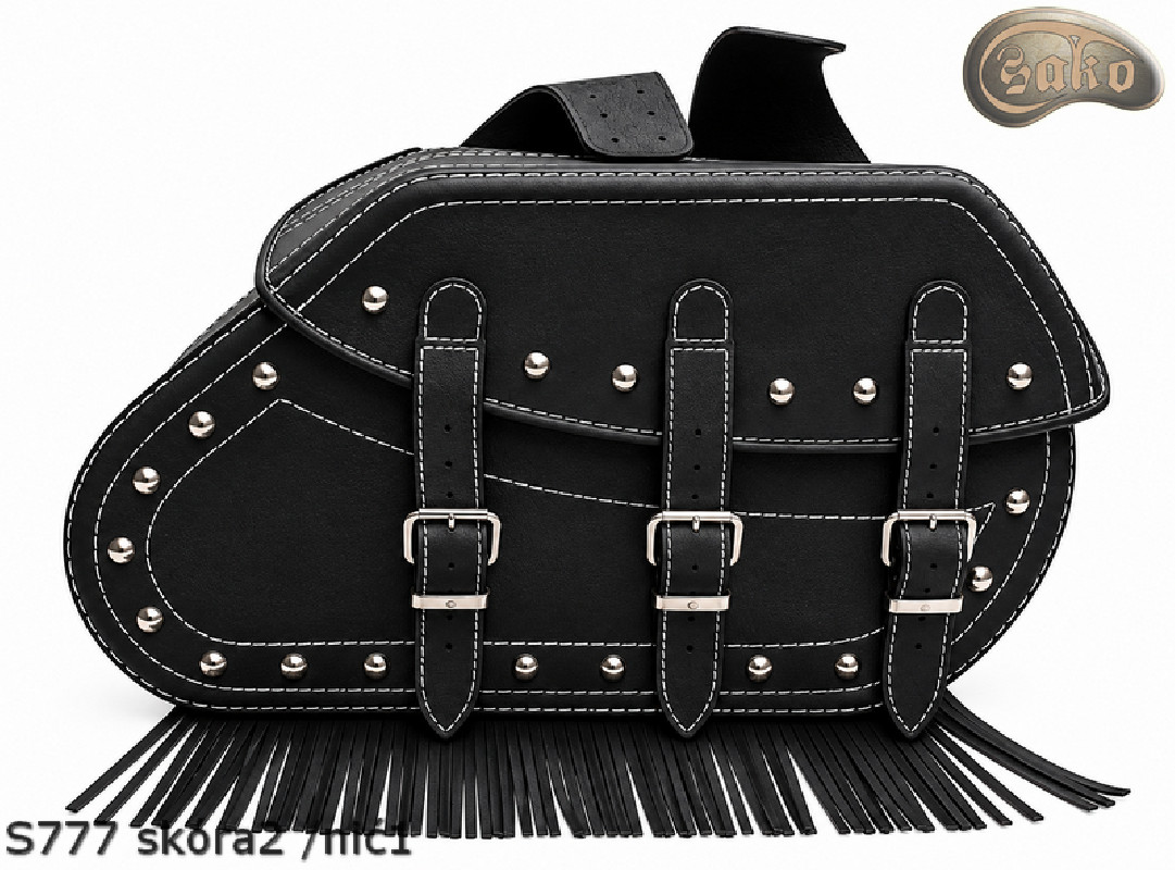 LEATHER SADDLEBAGS S777 *TO REQUEST*