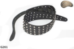 G261 Matte Double-Sided Genuine Leather Electric/Bass Guitar Strap