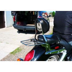 Dossier passager avec porte-bagages  HONDA VTX 1300 RETRO