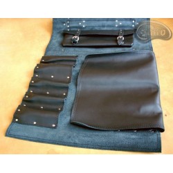 Coperta sacchetto / coltello  PELLE NATURALE OPACO