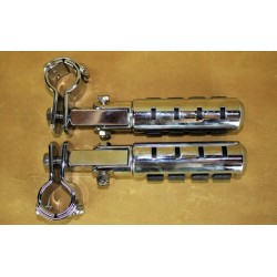 Stroller footrests to crash bars  25.4 - 40 mm