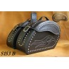 LEATHER SADDLEBAGS S153