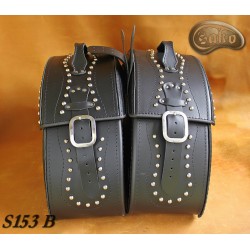 LEATHER SADDLEBAGS S153