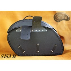 LEATHER SADDLEBAGS S153