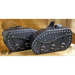 LEATHER SADDLEBAGS S02  *TO REQUEST*