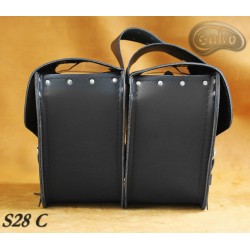 LEATHER SADDLEBAGS S28