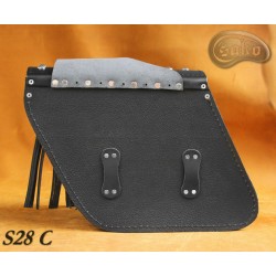 LEATHER SADDLEBAGS S28