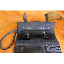 Coperta sacchetto / coltello  PELLE NATURALE OPACO