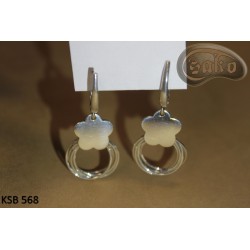 Silver Earrings KSB 568