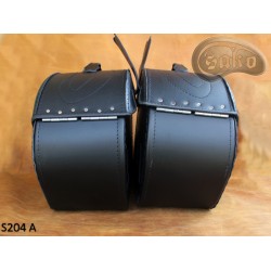 LEATHER SADDLEBAGS S204 A  *TO REQUEST*