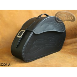 LEATHER SADDLEBAGS S204 A  *TO REQUEST*