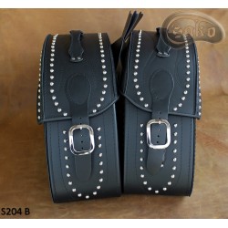 LEATHER SADDLEBAGS S204 B  *TO REQUEST*