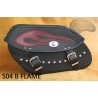 LEATHER SADDLEBAGS S04 FLAME  **TO REQUEST**