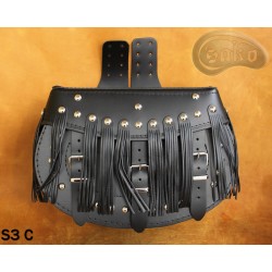 LEATHER SADDLEBAGS S03