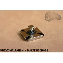 Dekorace do brašny / kufru  Maltézský kříž