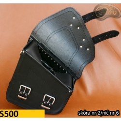 LEATHER SADDLEBAG S500 H-D SOFTAIL