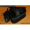 LEATHER SADDLEBAG S593 SKULL H-D SOFTAIL