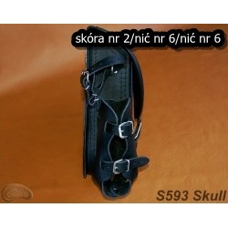 Sacoches Moto S593 SKULL H-D SOFTAIL