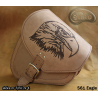 LEATHER SADDLEBAG S61 EAGLE H-D SOFTAIL