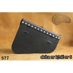 LEATHER SADDLEBAG S77 H-D V-ROD